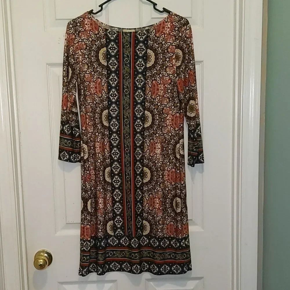 Haani printed dress  Sz S NWOT